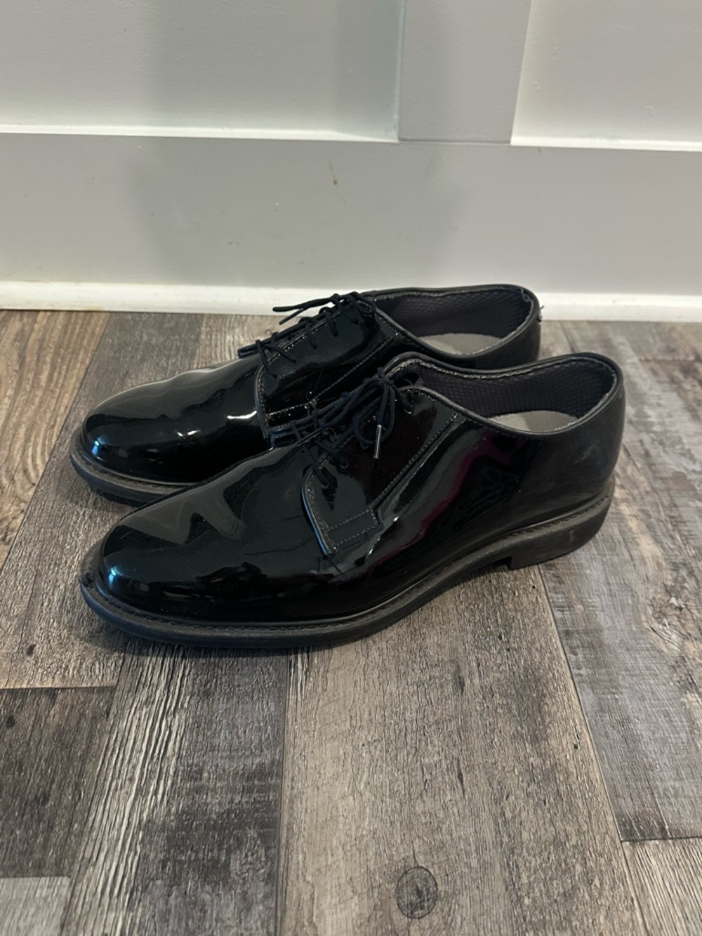 Bates Corfam Men’s Black Shoe size 11E